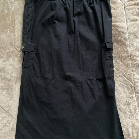 Black Size 9 - Stretch Hurley Maxi Skirt - Picture 7 of 7